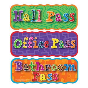 Magnetic Hall Pass Set